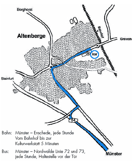 Anfahrt Karte